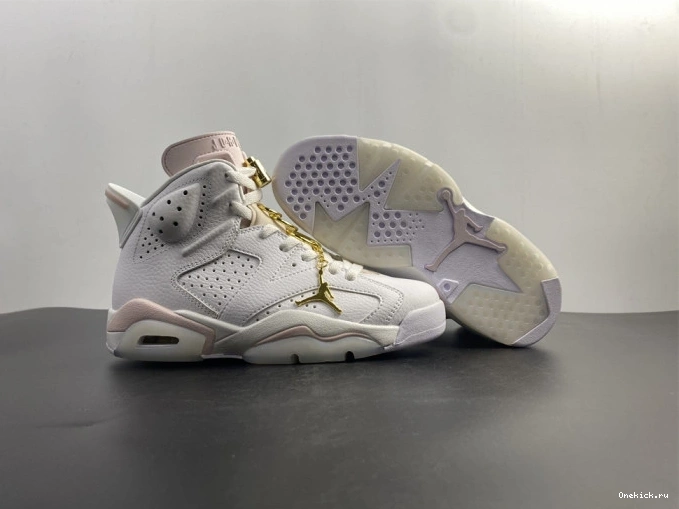 One Kick (W) Air DH9696-100 Hoops 6 Retro Gold Jordan 0715